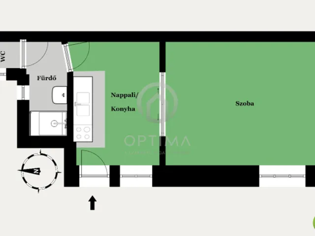 Eladó lakás Budapest VIII. kerület, Józsefváros, Molnár Ferenc tér 43 nm
