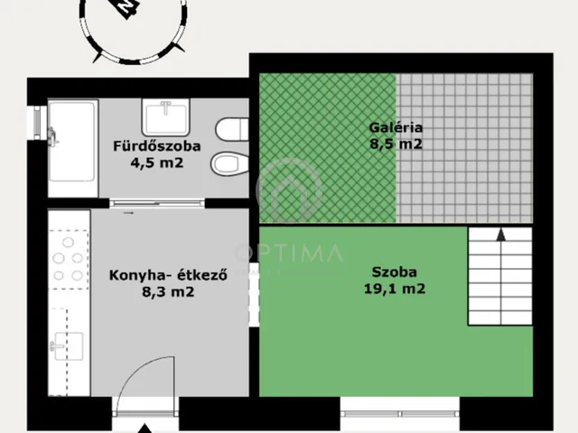 Eladó lakás Budapest IX. kerület, Belső Ferencváros, Ernő utca 32 nm