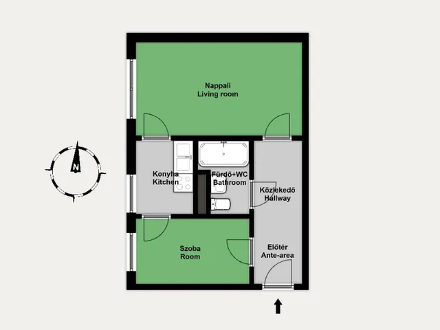Eladó lakás Budapest XXII. kerület, Budafok, Jéték utca 19 32 nm