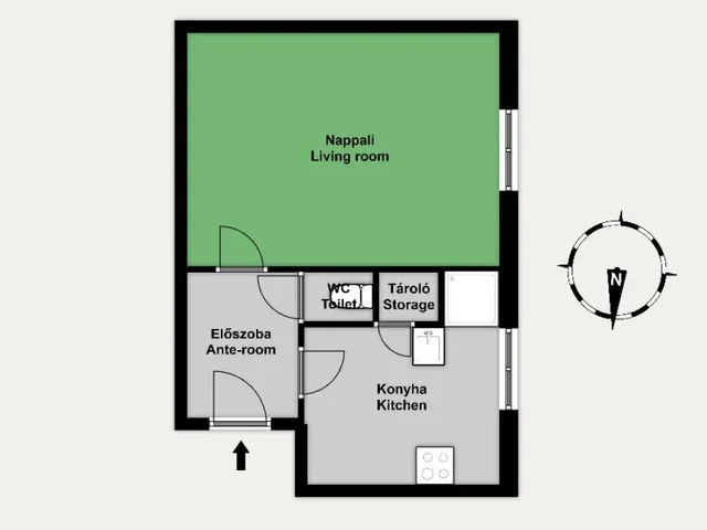 Eladó lakás Budapest XXII. kerület, Budafok, Pécsi utca 33 nm