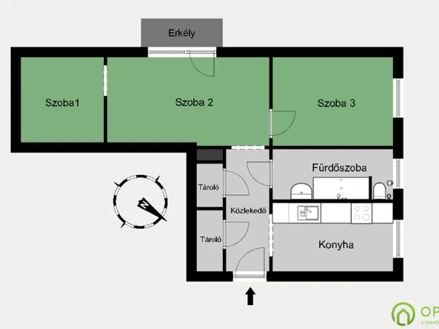 Eladó lakás Budapest IX. kerület, József Attila lakótelep, IX. kerület Dési Huber utca 56 nm