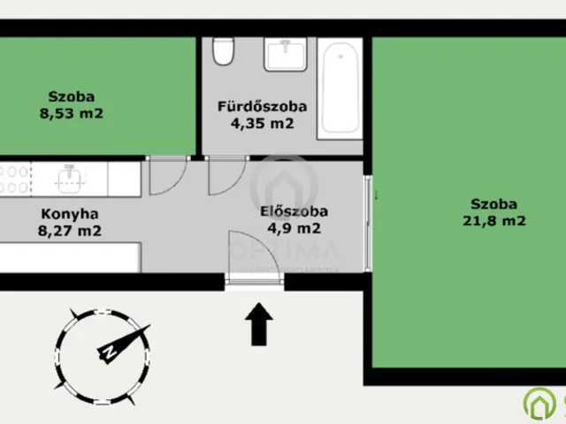 Eladó lakás Budapest XI. kerület, Kelenföld, Temesvár utca 47 nm