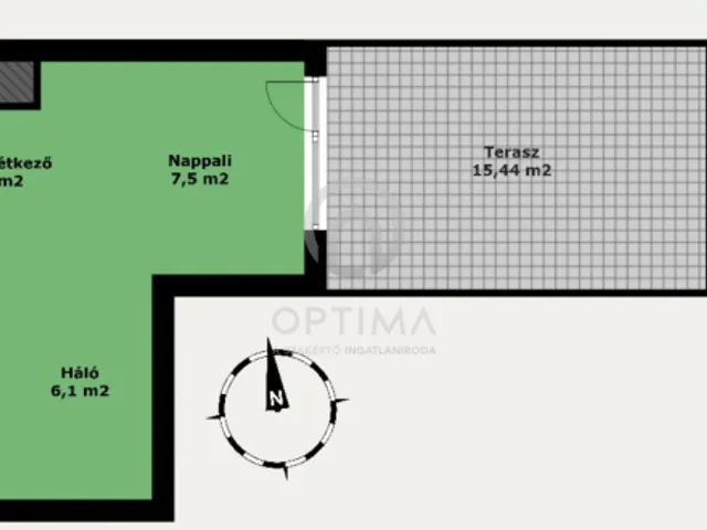 Eladó lakás Budapest XI. kerület, Kelenföld, Alíz utca (Bolero Lakópark) 31 nm