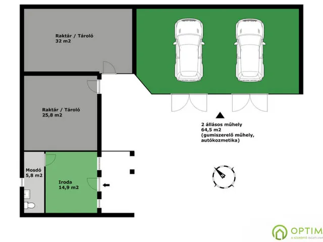 Eladó kereskedelmi és ipari ingatlan Gyál 143 nm