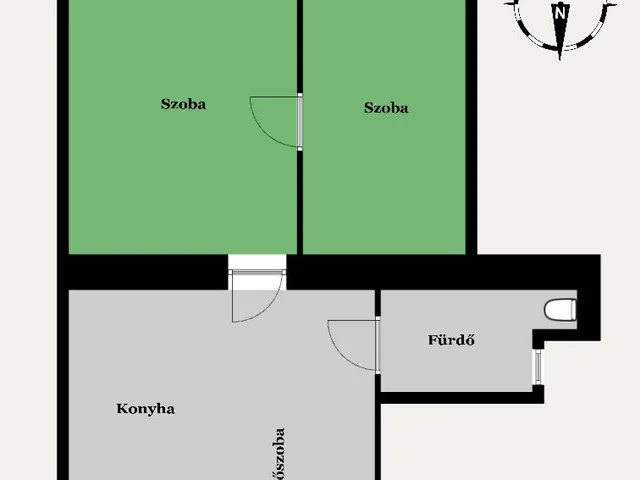 Eladó lakás Budapest VIII. kerület 54 nm