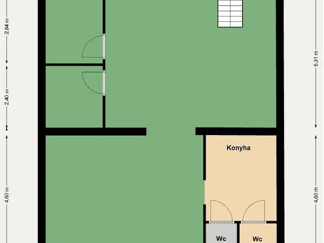 Eladó kereskedelmi és ipari ingatlan Budapest VII. kerület 88 nm