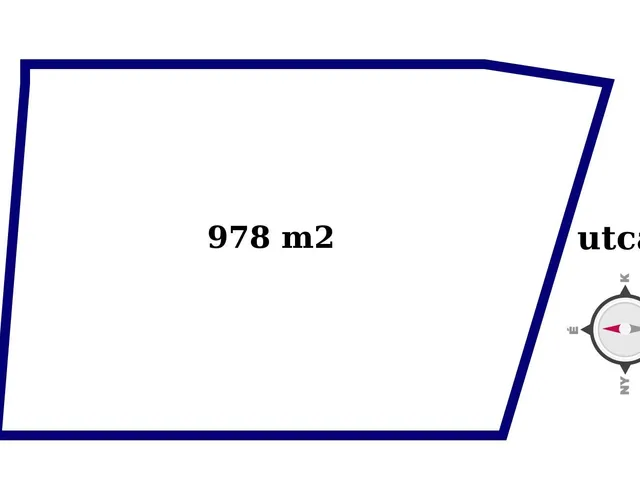 Eladó telek Kincsesbánya 978 nm