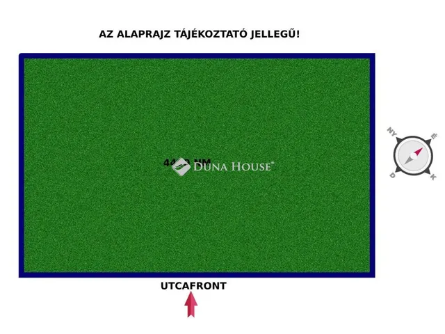 Eladó telek Székesfehérvár 4400 nm