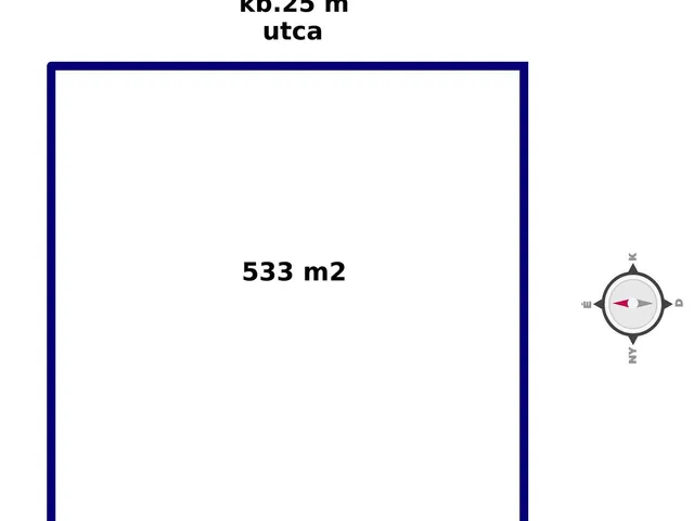 Eladó telek Fehérvárcsurgó 533 nm