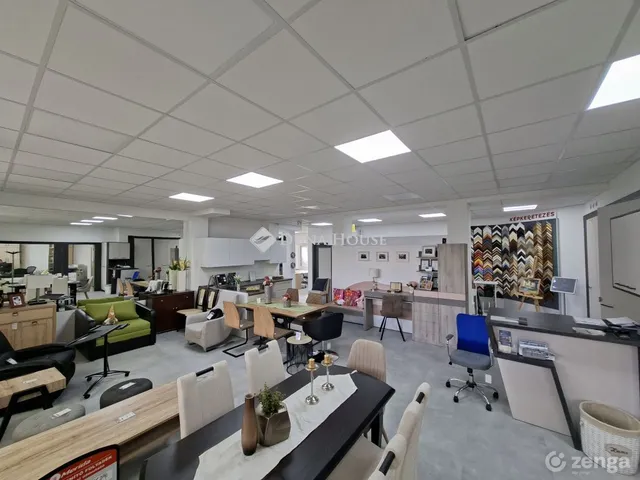 Kiadó kereskedelmi és ipari ingatlan Székesfehérvár 162 nm