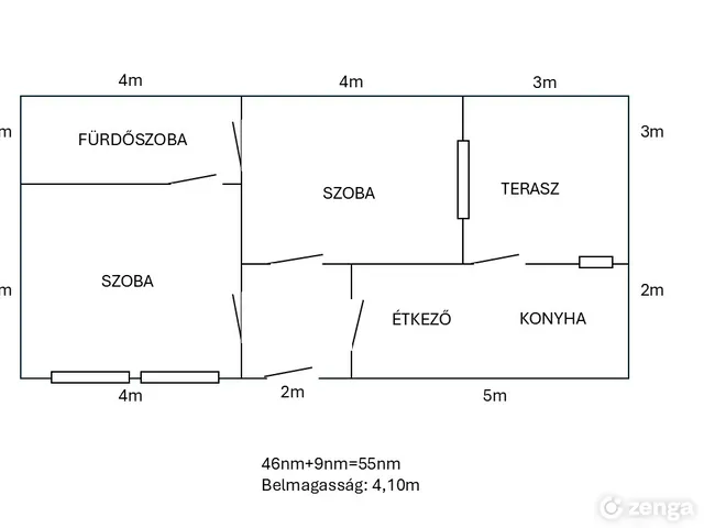 Kiadó lakás Budapest XI. kerület, Műegyetem környéke 46 nm