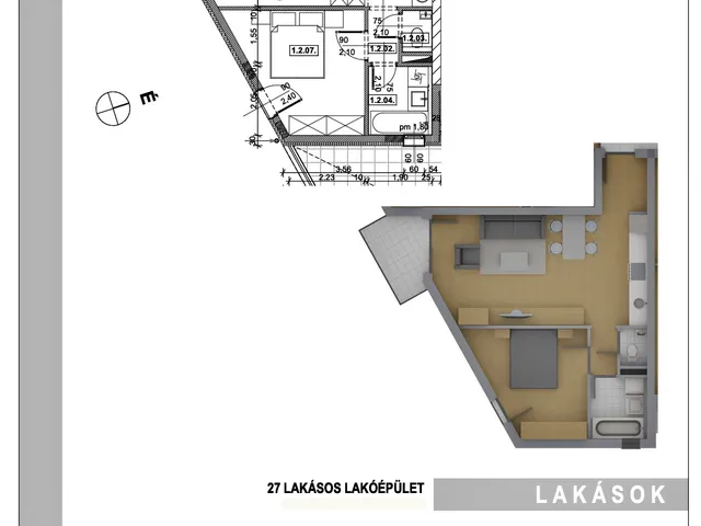 Eladó lakás Budapest XV. kerület, Rákospalota 47 nm