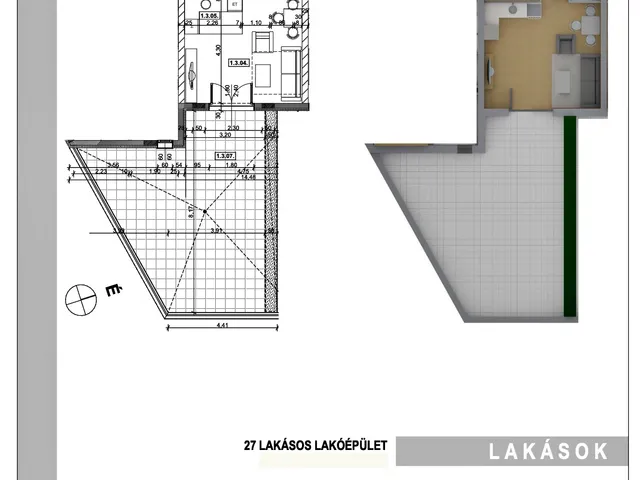 Eladó lakás Budapest XV. kerület, Rákospalota 36 nm