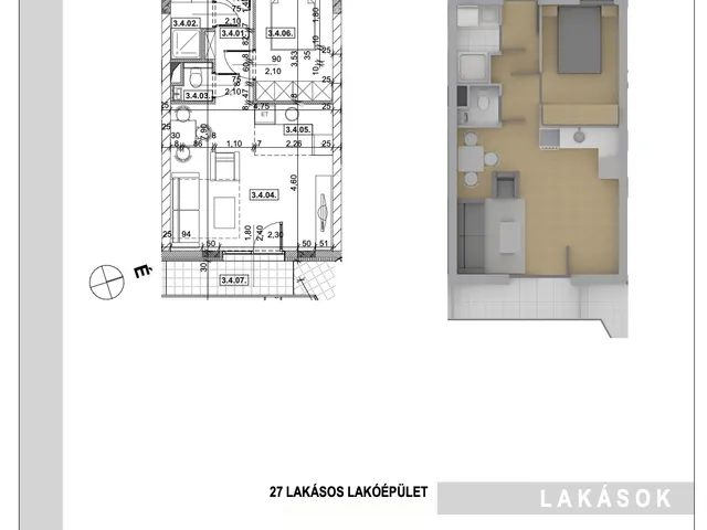 Eladó lakás Budapest XV. kerület, Rákospalota 36 nm