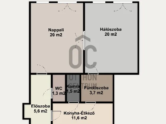 Eladó lakás Budapest VIII. kerület 63 nm