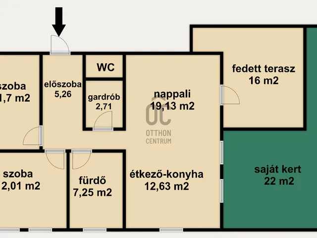 Eladó lakás Monor, Péteri utca 77 nm