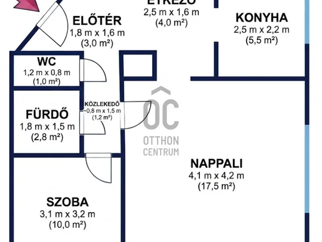 Eladó lakás Budapest XVIII. kerület, Gloriett-telep 45 nm