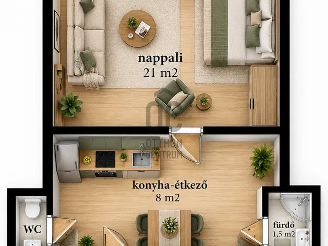Eladó lakás Budapest XIII. kerület, Angyalföld 32 nm