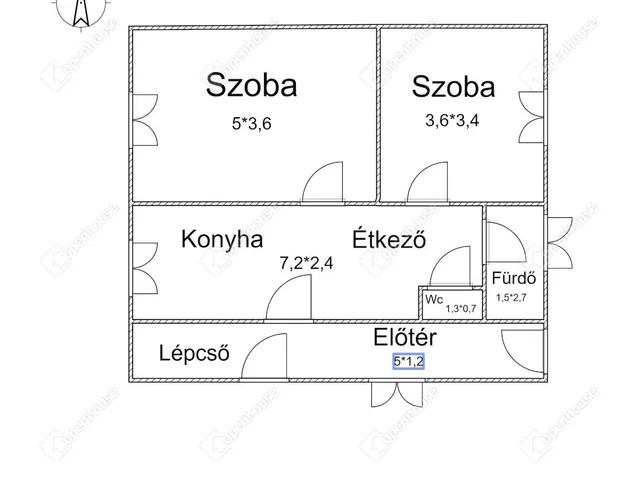 Eladó lakás Dombóvár 60 nm