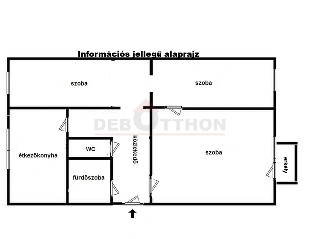 Eladó lakás Debrecen, Tócóskert 67 nm