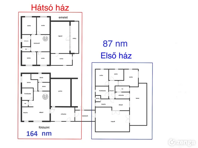 Eladó ház Balatonfüred, Belváros 251 nm