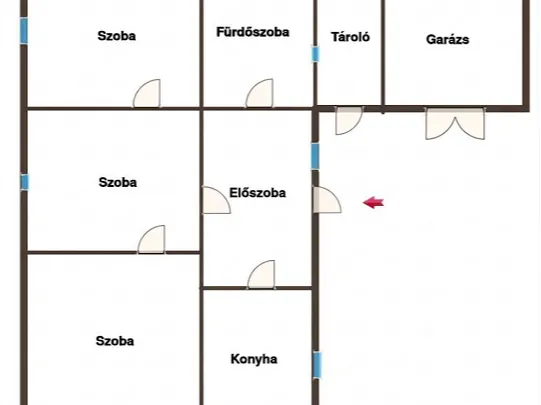 Eladó ház Tiszakécske 80 nm