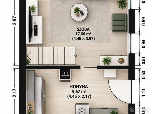 Eladó lakás Budapest III. kerület 29 nm