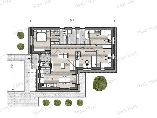 Eladó ház Győrszemere, Nagyszentpál 105 nm