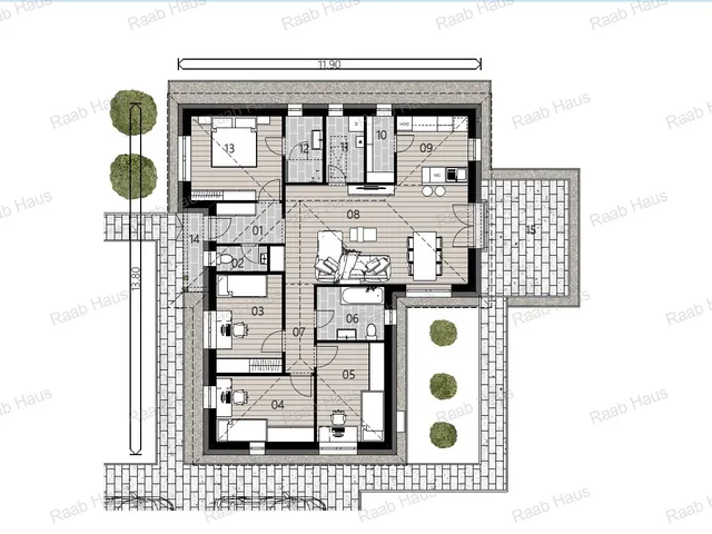 Eladó ház Dunaszeg 105 nm