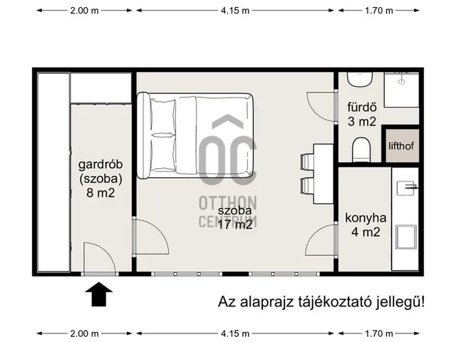 Eladó lakás Budapest VII. kerület, Belső-Erzsébetváros 31 nm