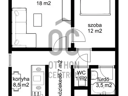 Eladó lakás Budapest VIII. kerület, Corvin negyed 50 nm