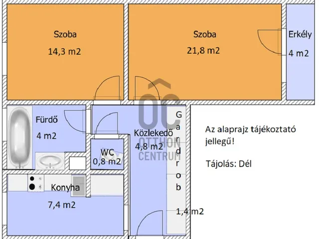 Eladó lakás Budapest XVIII. kerület, Rendessytelep 56 nm