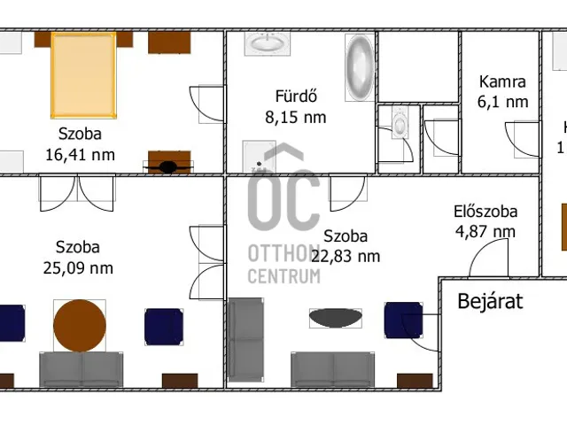 Eladó lakás Budapest VI. kerület 97 nm