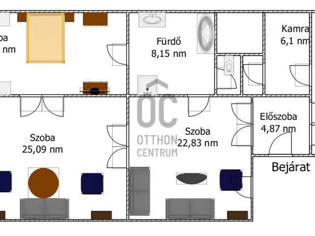 Eladó lakás Budapest VI. kerület 97 nm