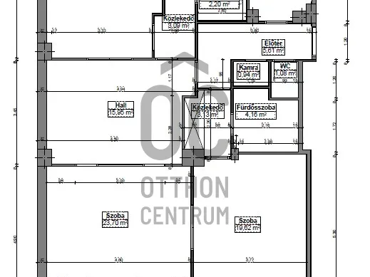 Eladó lakás Budapest VI. kerület, Bajcsy-Zsilinszky köz 110 nm