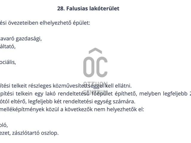 Eladó telek Bicske 800 nm