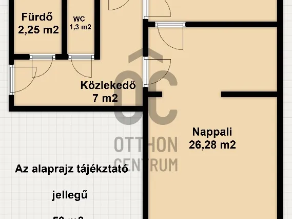 Eladó lakás Érd, Erzsébetváros 53 nm
