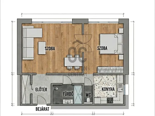 Eladó lakás Budapest XXI. kerület 52 nm
