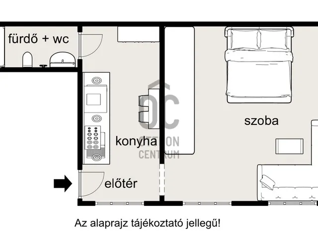 Eladó lakás Budapest VI. kerület 25 nm