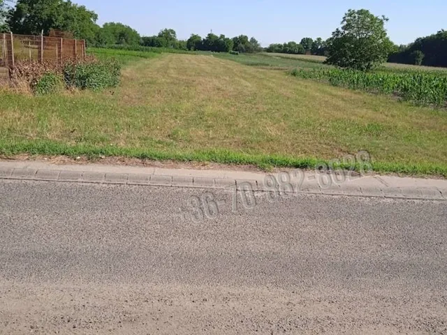 Eladó telek Tiszaföldvár 2160 nm