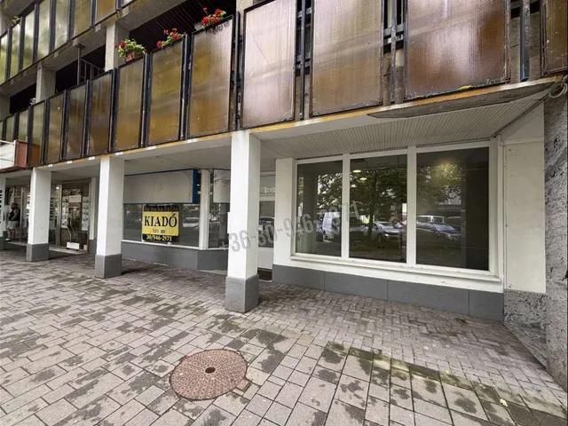 Kiadó kereskedelmi és ipari ingatlan Békéscsaba, Andrássy út 41 nm