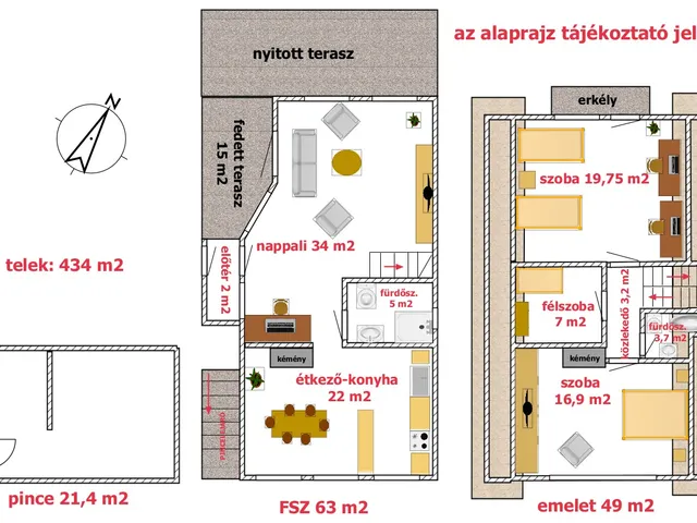 Eladó ház Szigetcsép 132 nm