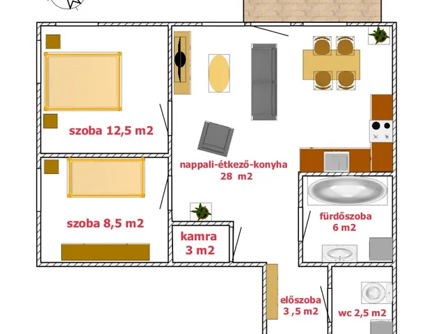Eladó lakás Szigetszentmiklós, Ragád 68 nm