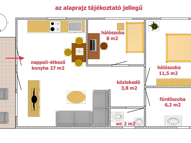 Eladó lakás Szigetszentmiklós, Bucka 66 nm