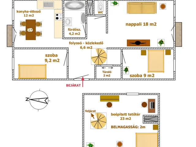 Eladó lakás Szigetszentmiklós, Csokonai köz 74 nm