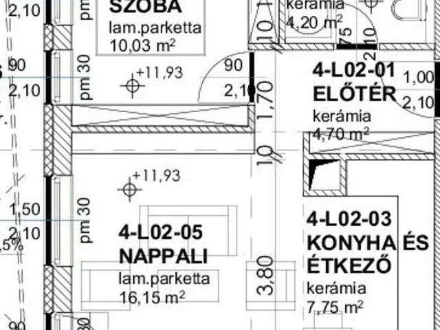 Kiadó lakás Tatabánya 43 nm