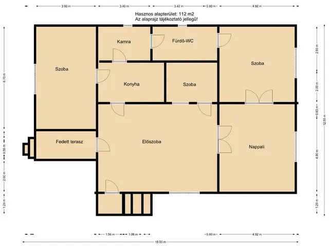 Eladó ház Komárom 112 nm