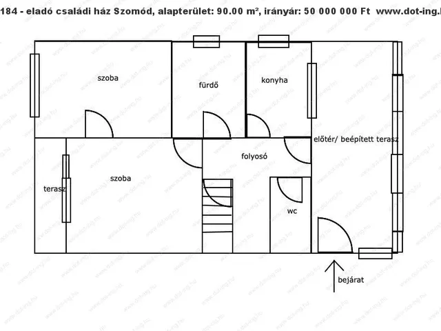 Eladó ház Szomód 90 nm