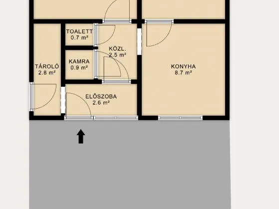 Eladó lakás Tatabánya 44 nm