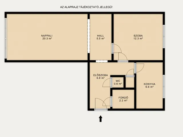 Eladó lakás Tatabánya 53 nm